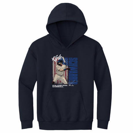 Kyle Schwarber Kids Youth Hoodie | 500 LEVEL