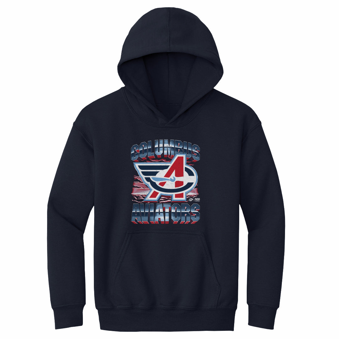 Columbus Aviators Kids Youth Hoodie | 500 LEVEL