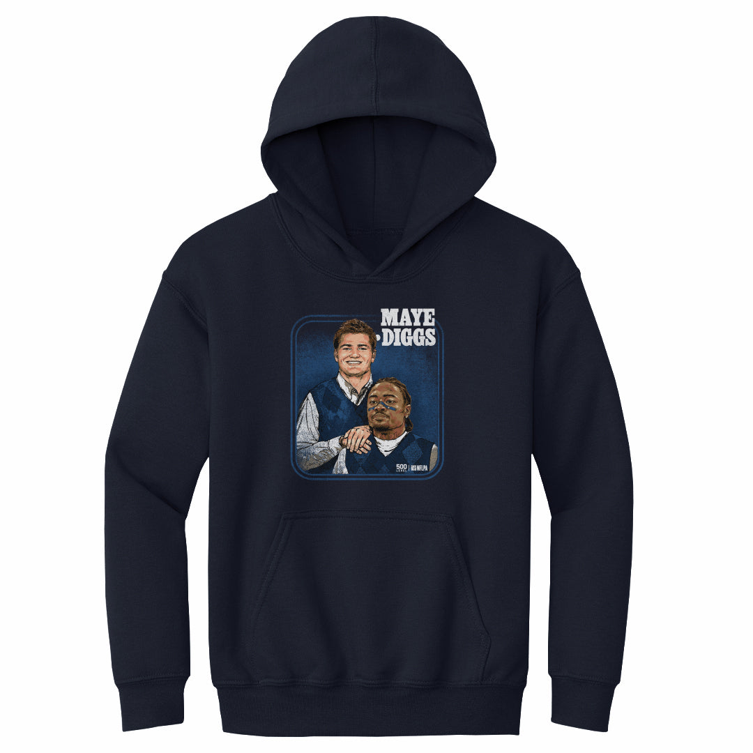 Drake Maye Kids Youth Hoodie | 500 LEVEL