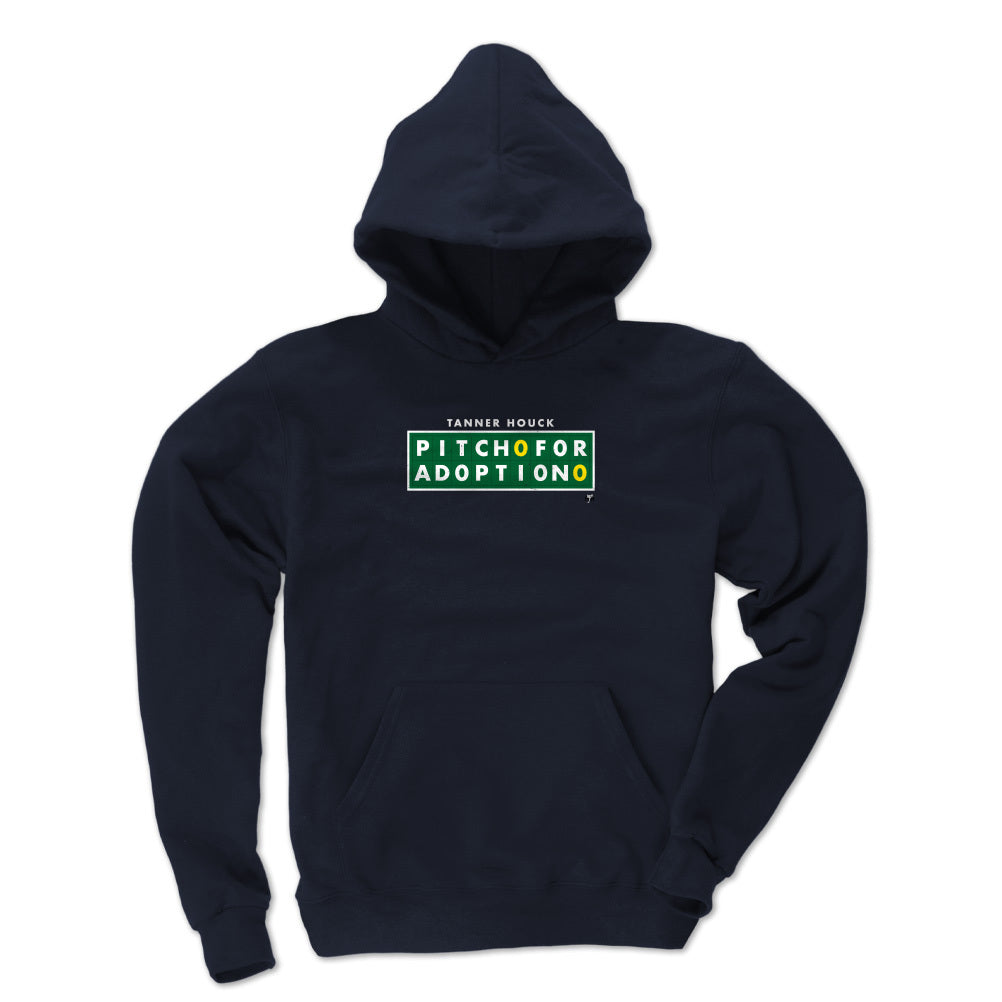 Pitch For Adoption Kids Youth Hoodie | 500 LEVEL