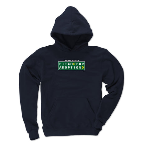Pitch For Adoption Kids Youth Hoodie | 500 LEVEL