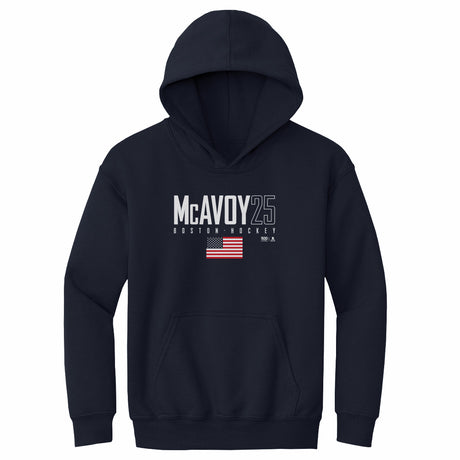 Charlie McAvoy Kids Youth Hoodie | 500 LEVEL
