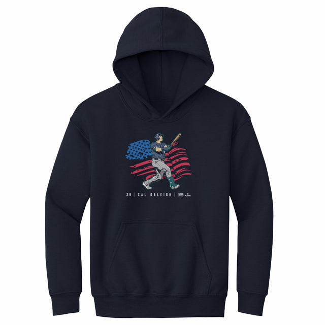 Cal Raleigh Kids Youth Hoodie | 500 LEVEL