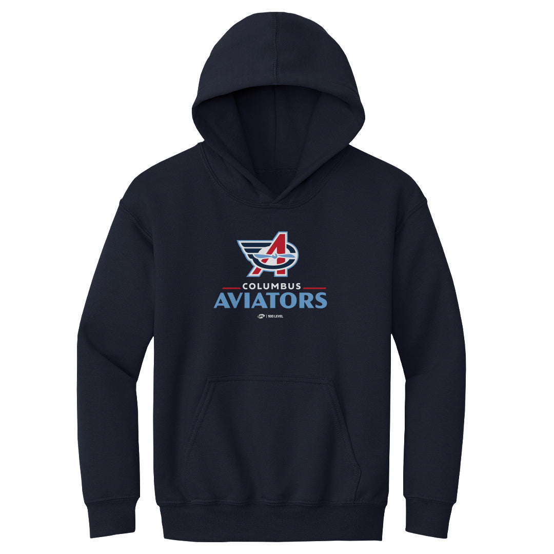 Columbus Aviators Kids Youth Hoodie | 500 LEVEL