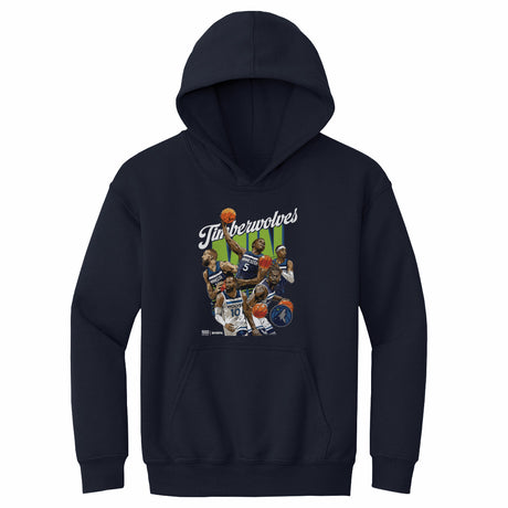 Minnesota Timberwolves Kids Youth Hoodie | 500 LEVEL