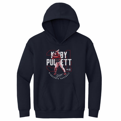 Kirby Puckett Kids Youth Hoodie | 500 LEVEL