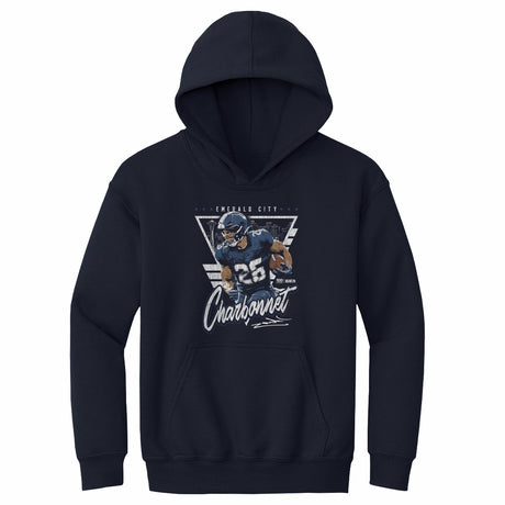Zach Charbonnet Kids Youth Hoodie | 500 LEVEL