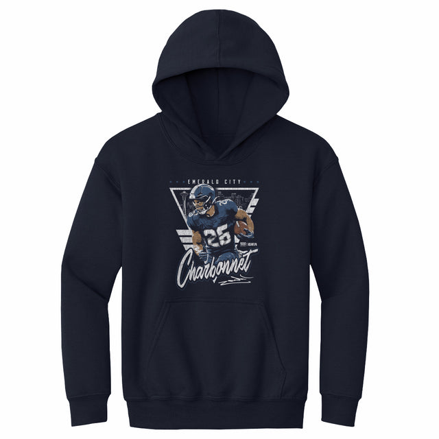 Zach Charbonnet Kids Youth Hoodie | 500 LEVEL