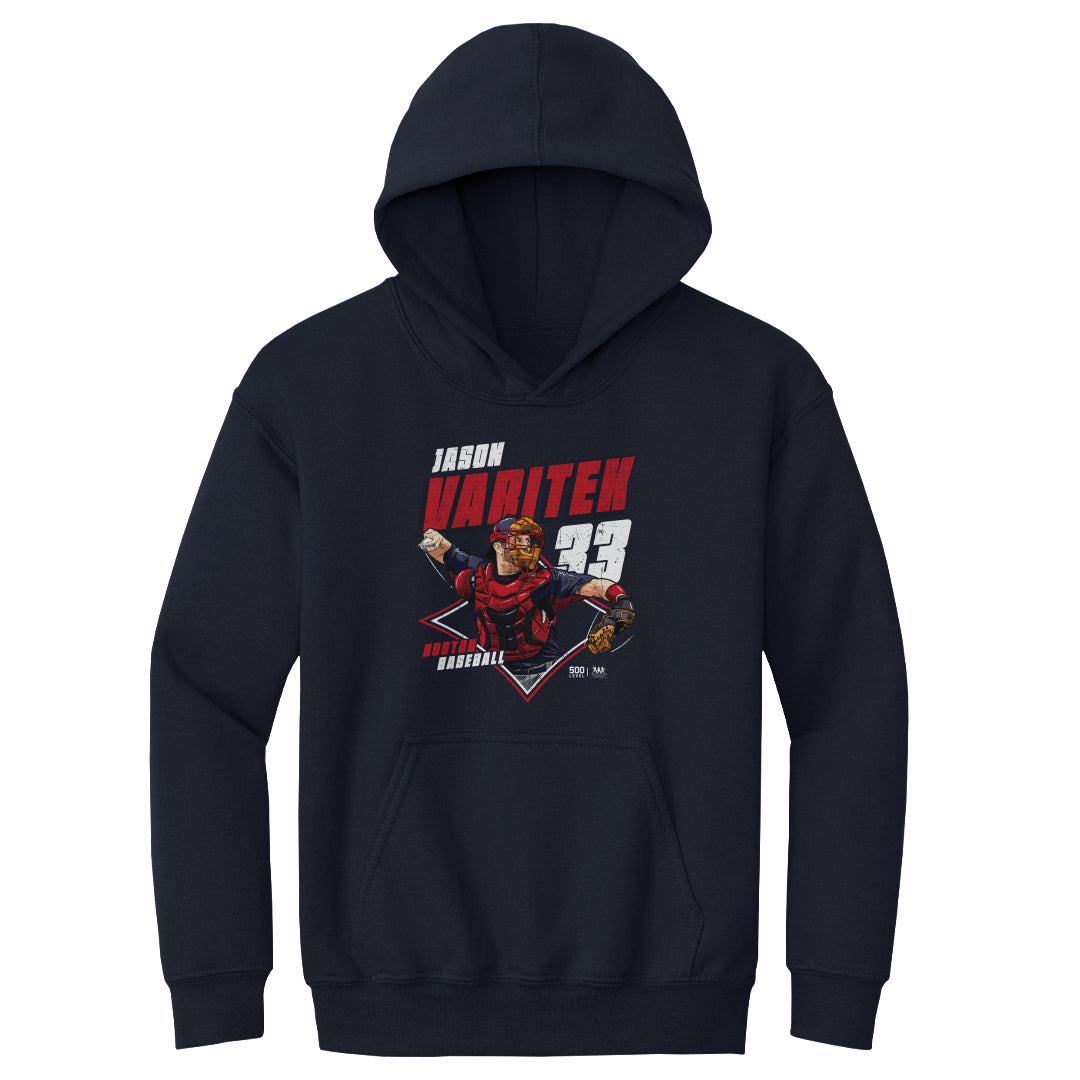 Jason Varitek Kids Youth Hoodie | 500 LEVEL