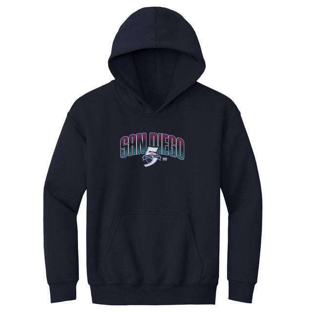 San Diego Wave FC Kids Youth Hoodie | 500 LEVEL