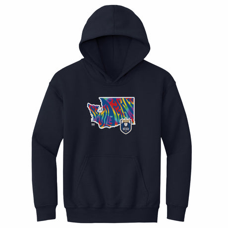 Seattle Reign FC Kids Youth Hoodie | 500 LEVEL