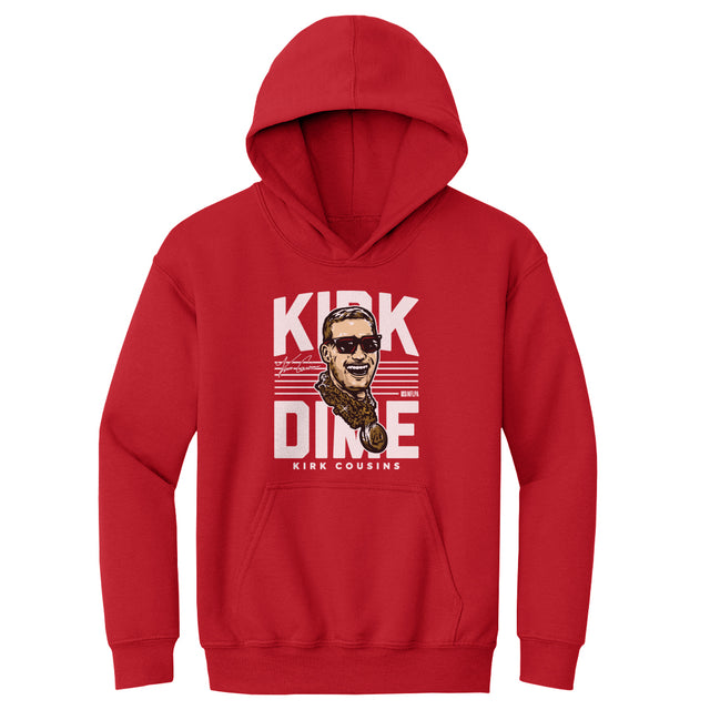 Kirk Cousins Kids Youth Hoodie | 500 LEVEL