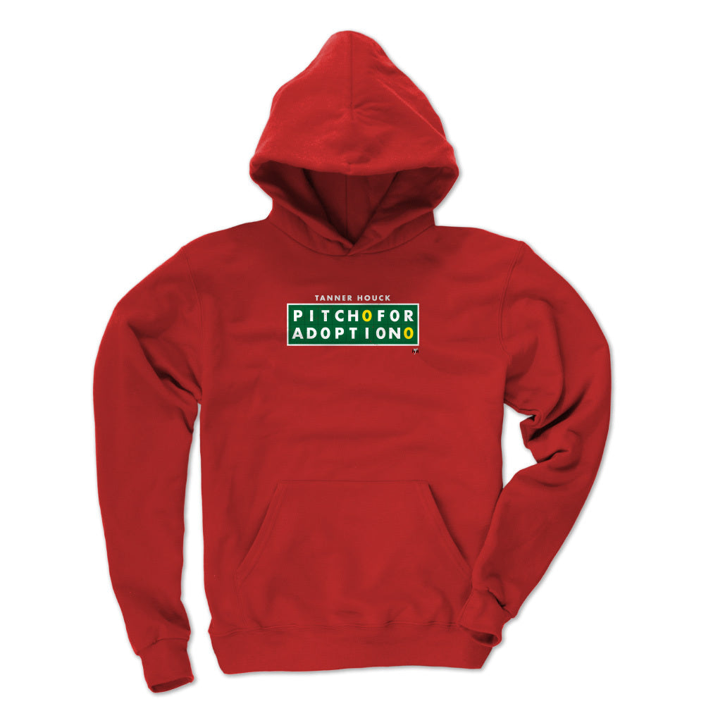 Pitch For Adoption Kids Youth Hoodie | 500 LEVEL