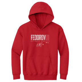 Sergei Fedorov Kids Youth Hoodie | 500 LEVEL