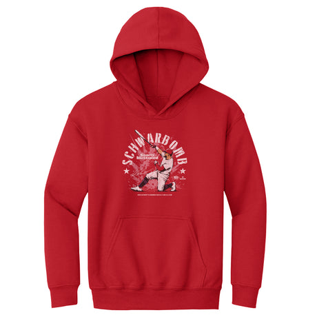Kyle Schwarber Kids Youth Hoodie | 500 LEVEL
