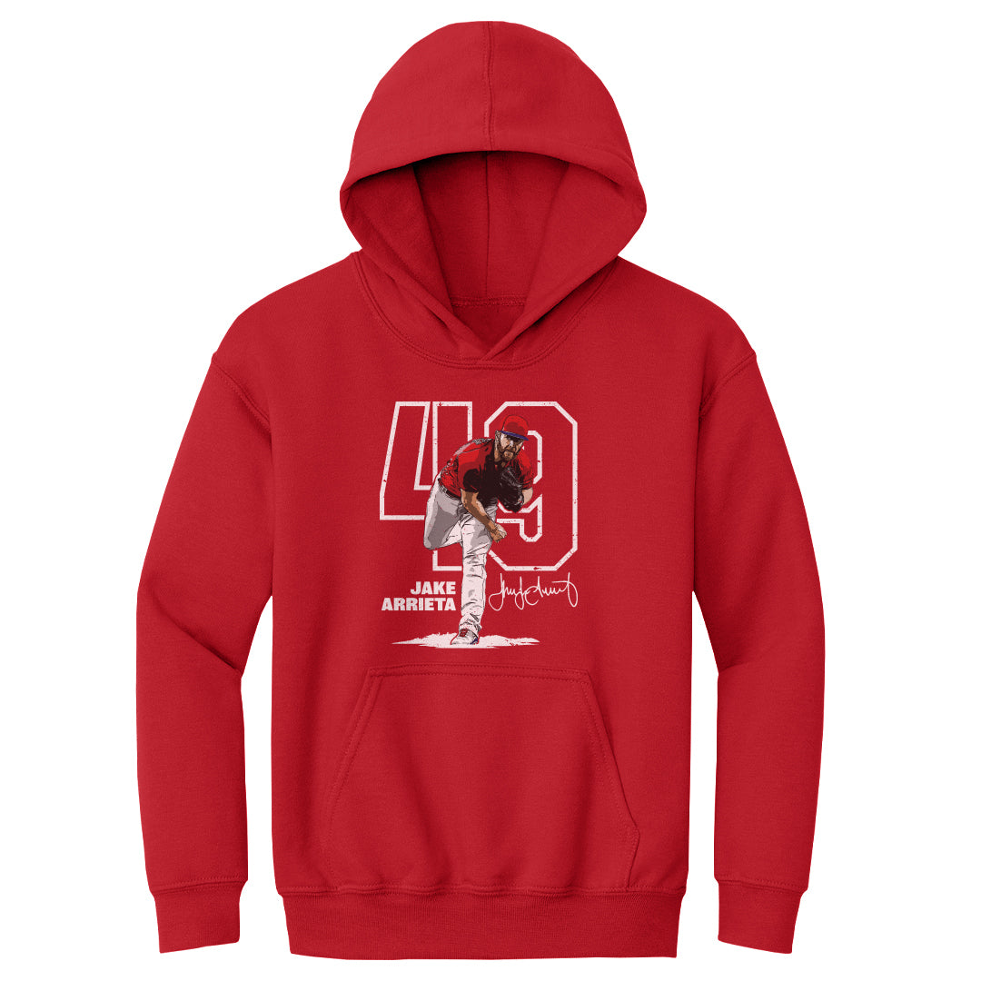 Jake Arrieta Kids Youth Hoodie | 500 LEVEL