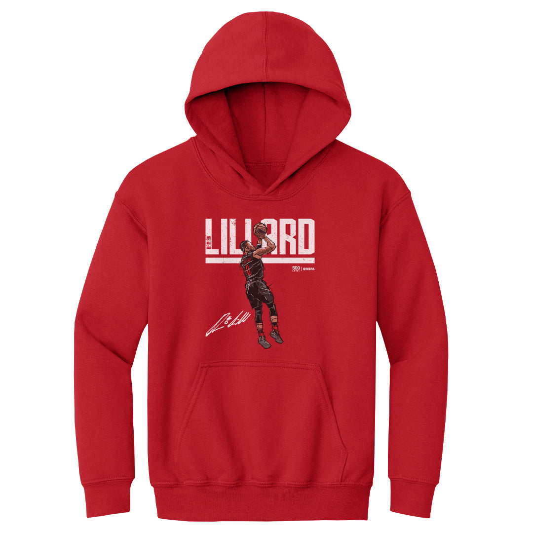 Damian Lillard Kids Youth Hoodie | 500 LEVEL