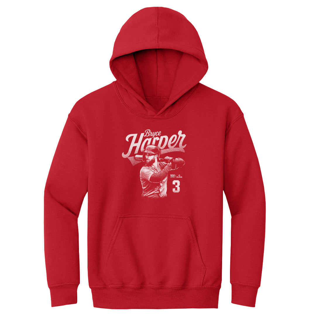 Bryce Harper Kids Youth Hoodie | 500 LEVEL