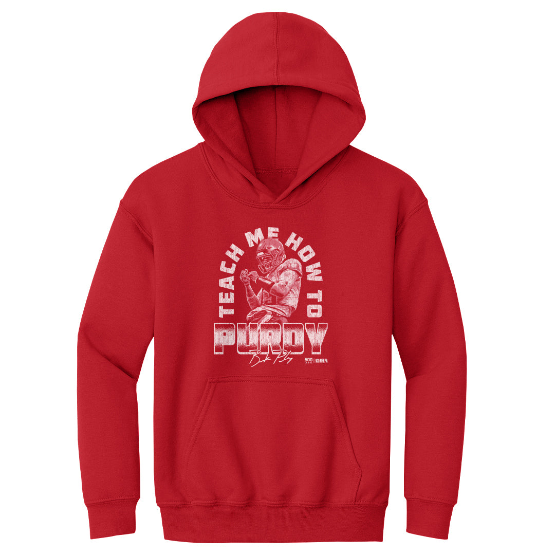 Brock Purdy Kids Youth Hoodie | 500 LEVEL