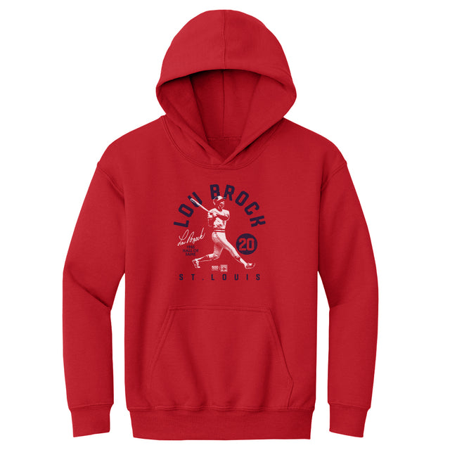 Lou Brock Kids Youth Hoodie | 500 LEVEL