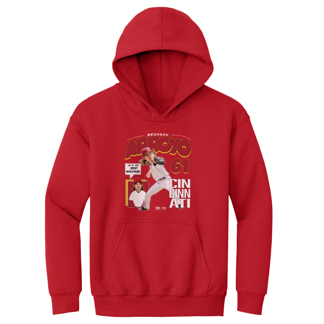 Bronson Arroyo Kids Youth Hoodie | 500 LEVEL