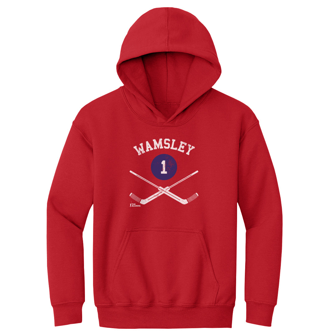 Rick Wamsley Kids Youth Hoodie | 500 LEVEL