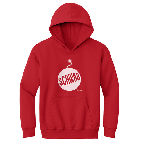 Kyle Schwarber Kids Youth Hoodie | 500 LEVEL