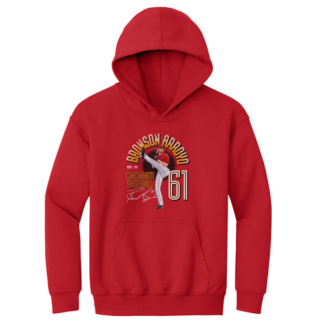 Bronson Arroyo Kids Youth Hoodie | 500 LEVEL