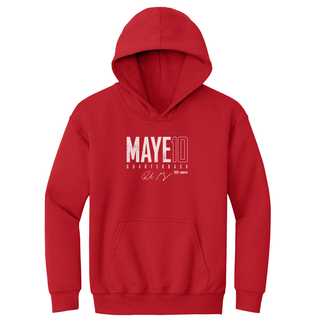 Drake Maye Kids Youth Hoodie | 500 LEVEL