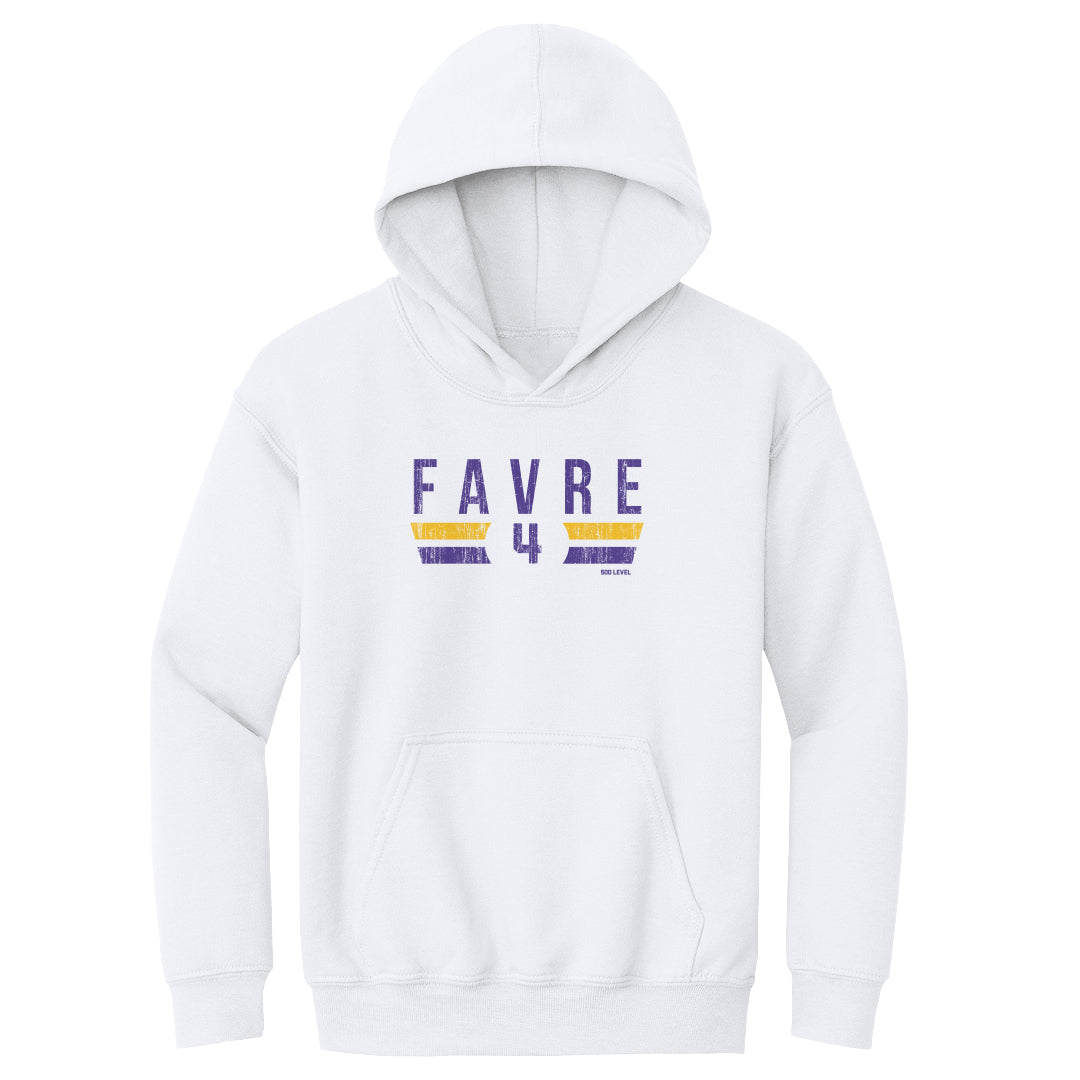 Brett Favre Kids Youth Hoodie | 500 LEVEL