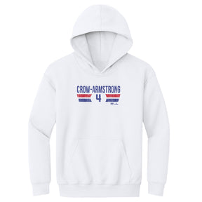 Pete Crow-Armstrong Kids Youth Hoodie | 500 LEVEL
