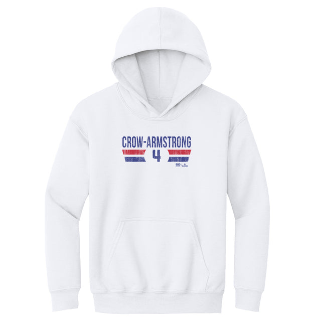 Pete Crow-Armstrong Kids Youth Hoodie | 500 LEVEL