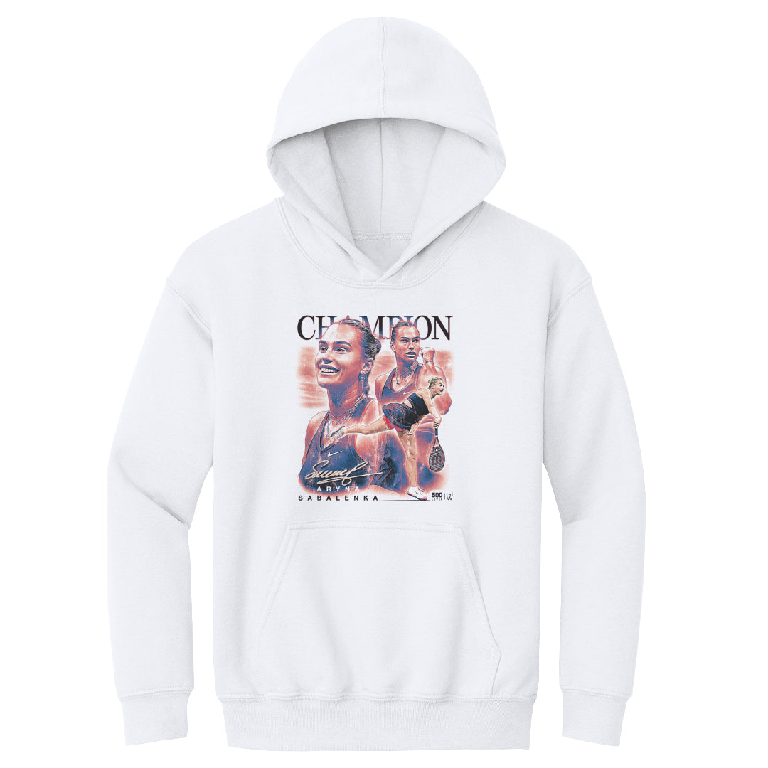 Aryna Sabalenka Kids Youth Hoodie | 500 LEVEL