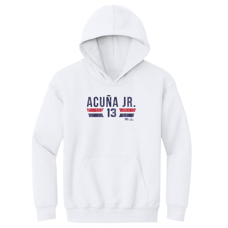 Ronald Acuna Jr. Kids Youth Hoodie | 500 LEVEL