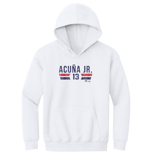 Ronald Acuna Jr. Kids Youth Hoodie | 500 LEVEL