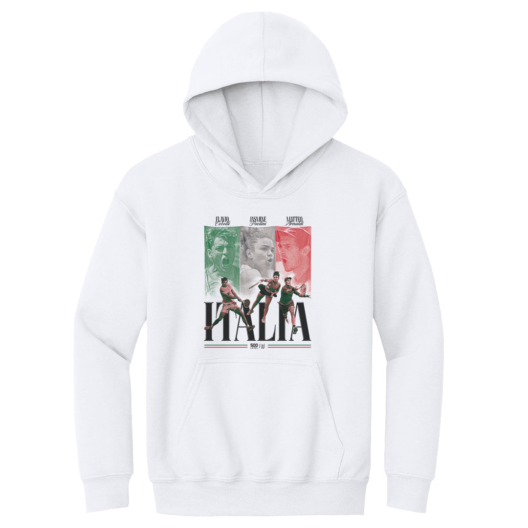Italy Kids Youth Hoodie | 500 LEVEL