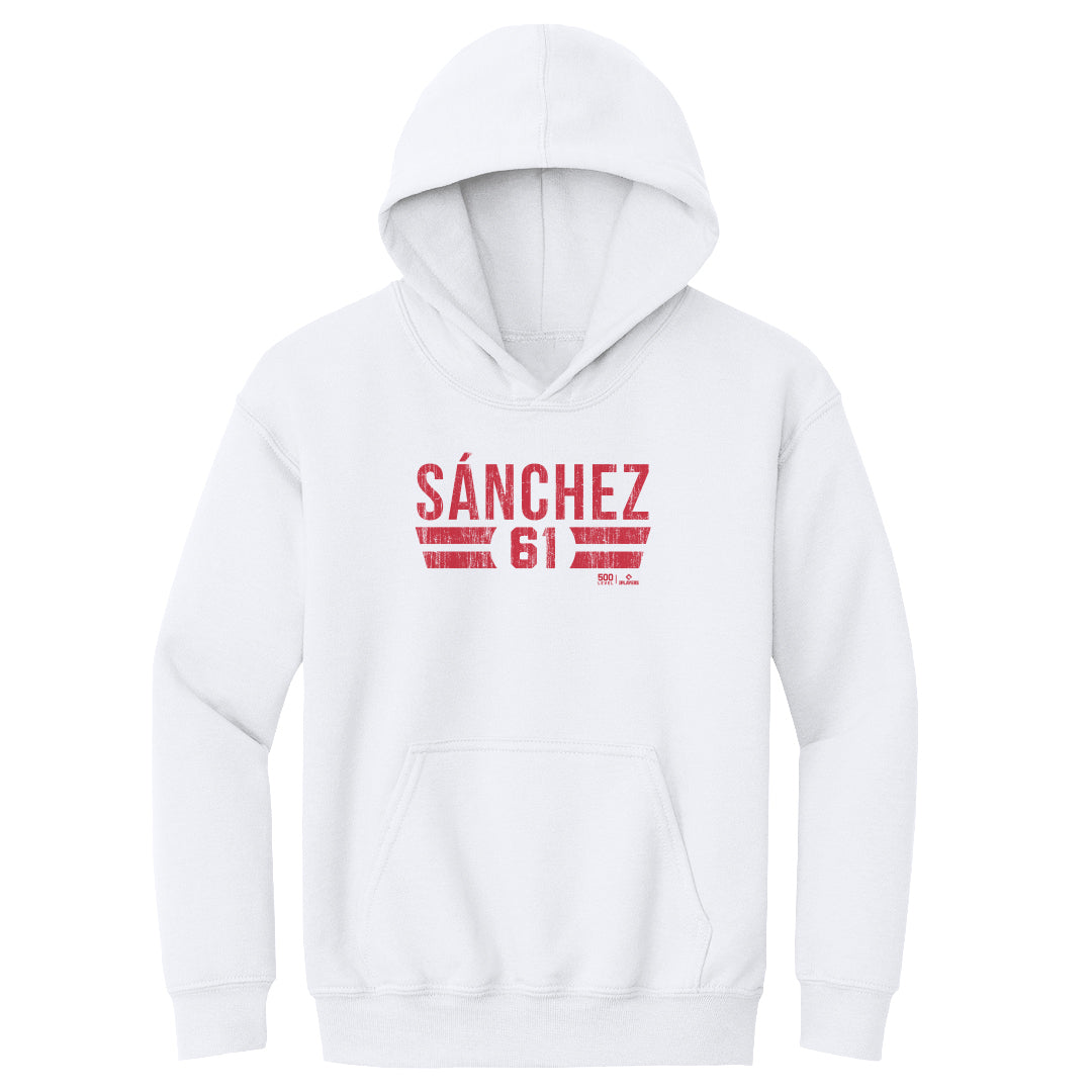 Cristopher Sanchez Kids Youth Hoodie | 500 LEVEL