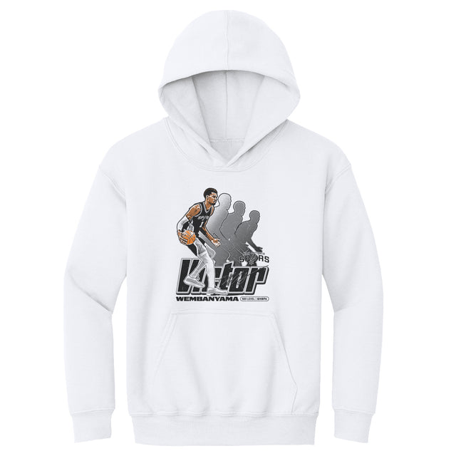 Victor Wembanyama Kids Youth Hoodie | 500 LEVEL