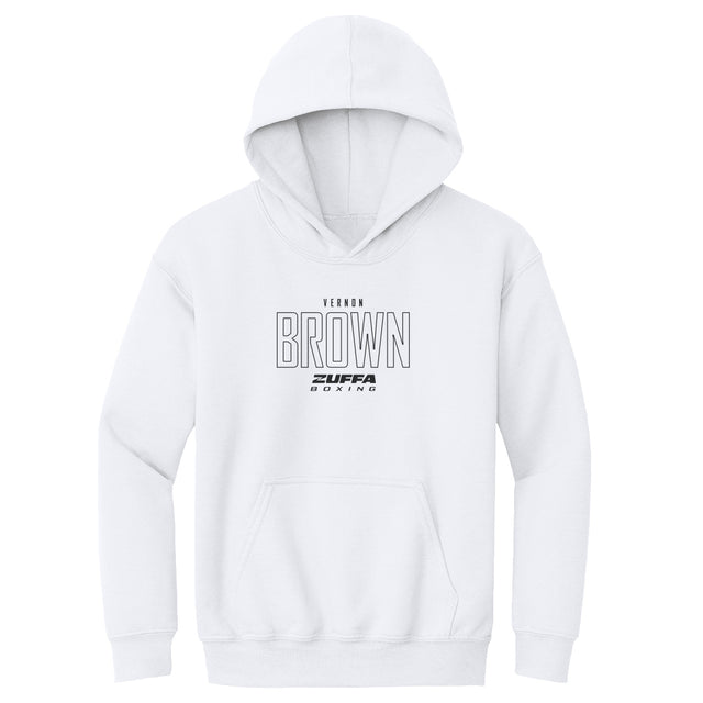 Vernon Brown Kids Youth Hoodie | 500 LEVEL