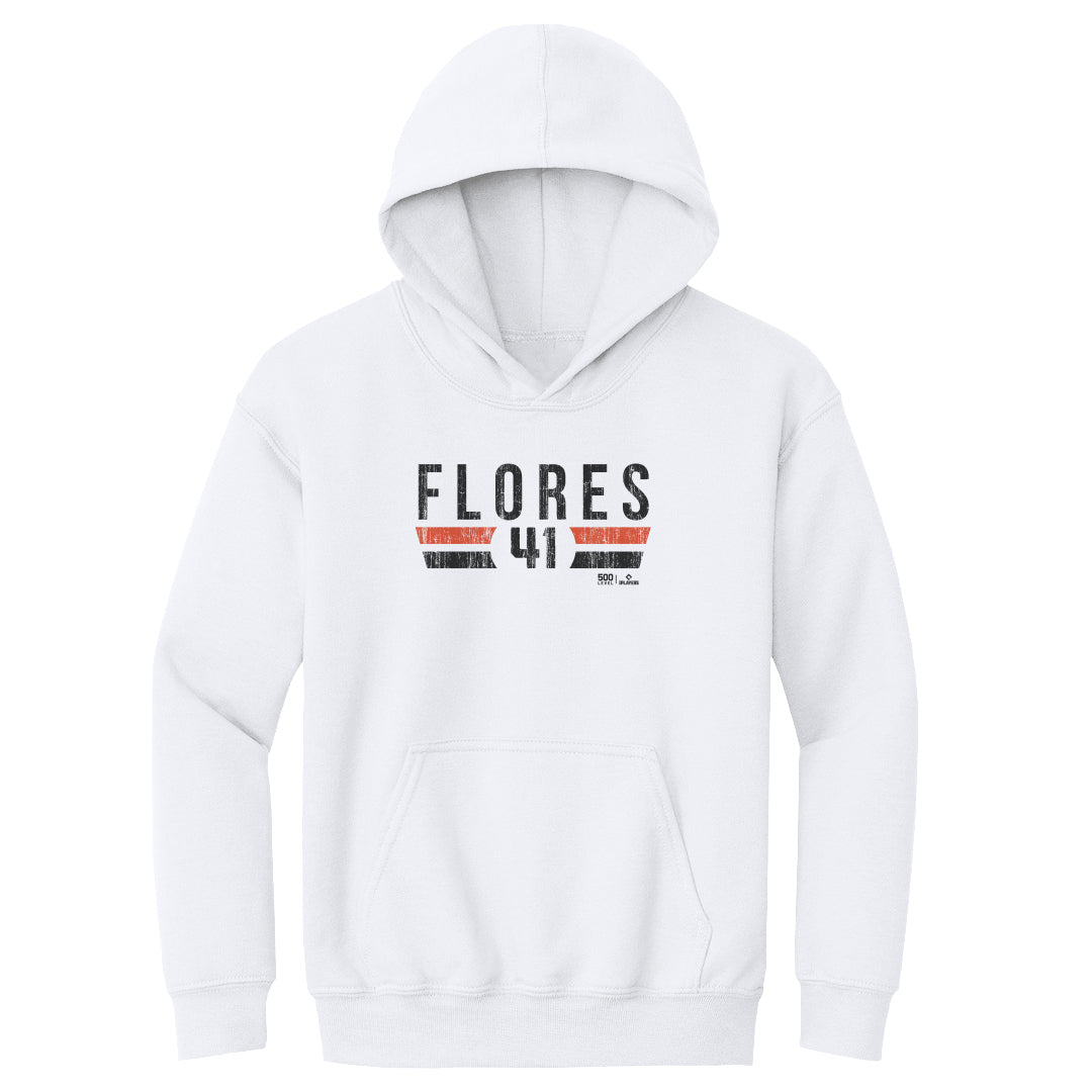 Wilmer Flores Kids Youth Hoodie | 500 LEVEL