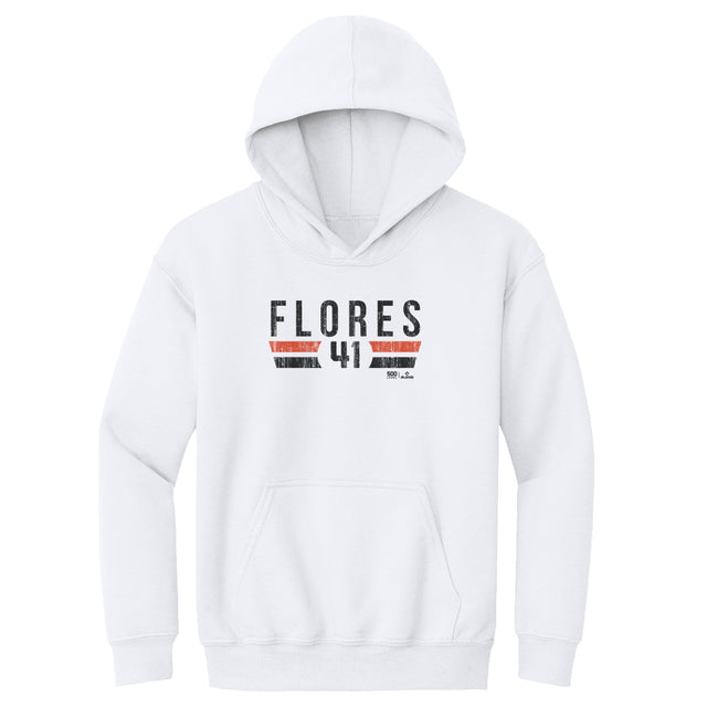 Wilmer Flores Kids Youth Hoodie | 500 LEVEL
