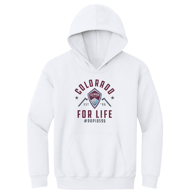 Colorado Rapids Kids Youth Hoodie | 500 LEVEL
