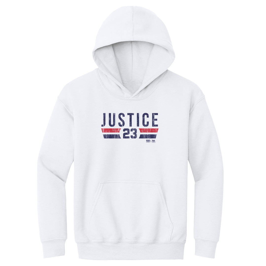 David Justice Kids Youth Hoodie | 500 LEVEL