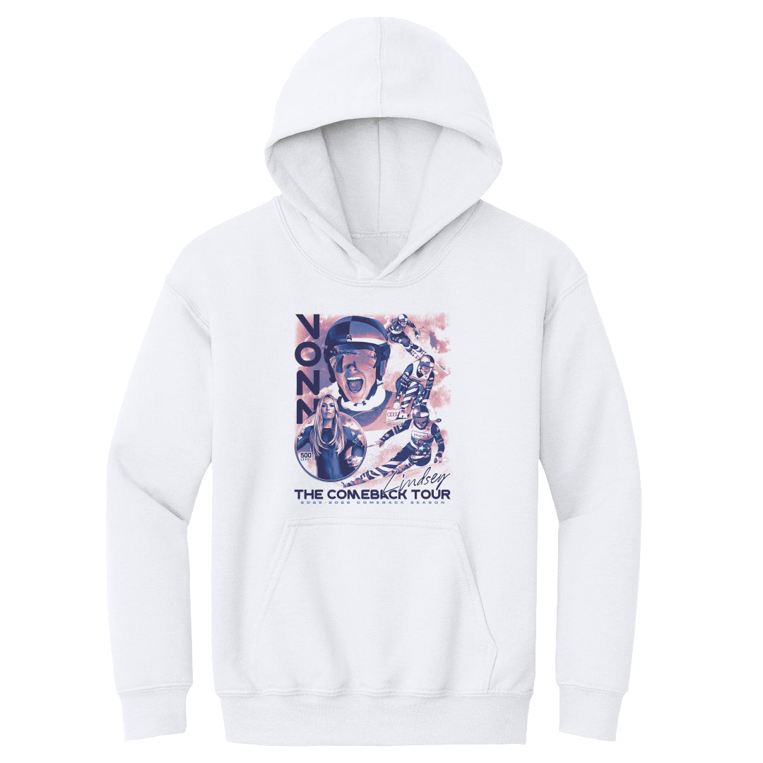 Lindsey Vonn Kids Youth Hoodie | 500 LEVEL