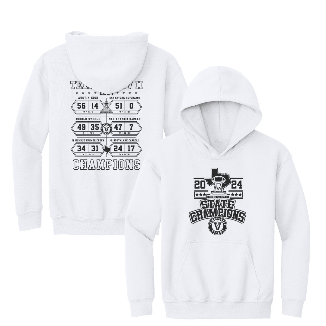 Vandegrift Vipers Kids Youth Hoodie | 500 LEVEL