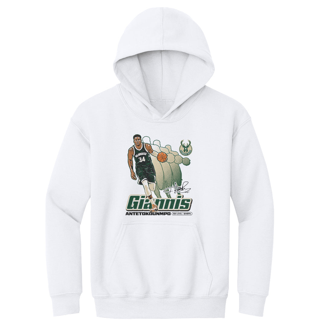 Giannis Antetokounmpo Kids Youth Hoodie | 500 LEVEL