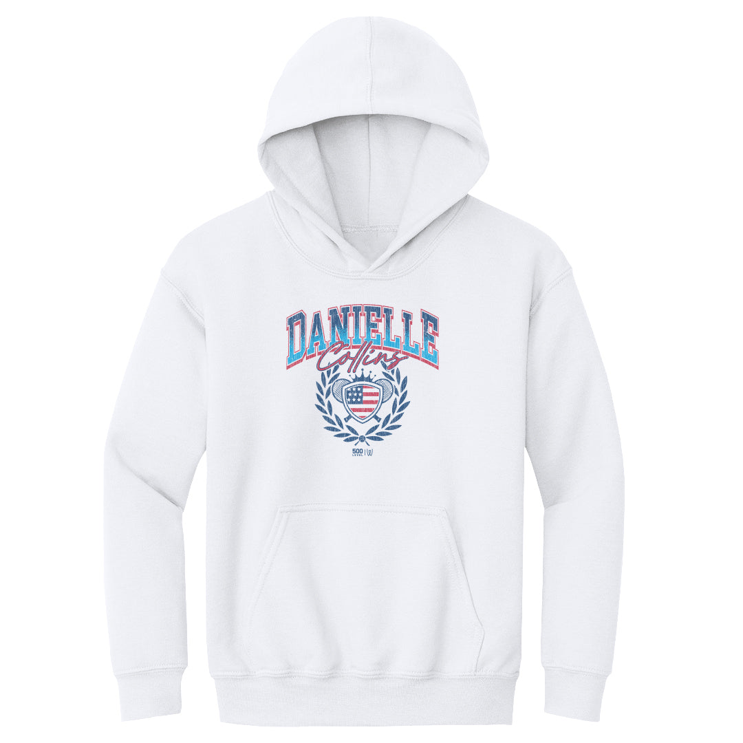 Danielle Collins Kids Youth Hoodie | 500 LEVEL