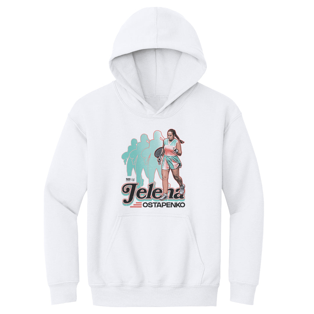 Jelena Ostapenko Kids Youth Hoodie | 500 LEVEL