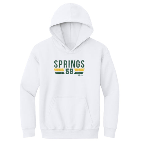 Jeffrey Springs Kids Youth Hoodie | 500 LEVEL