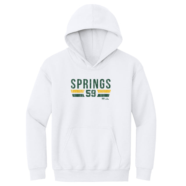 Jeffrey Springs Kids Youth Hoodie | 500 LEVEL